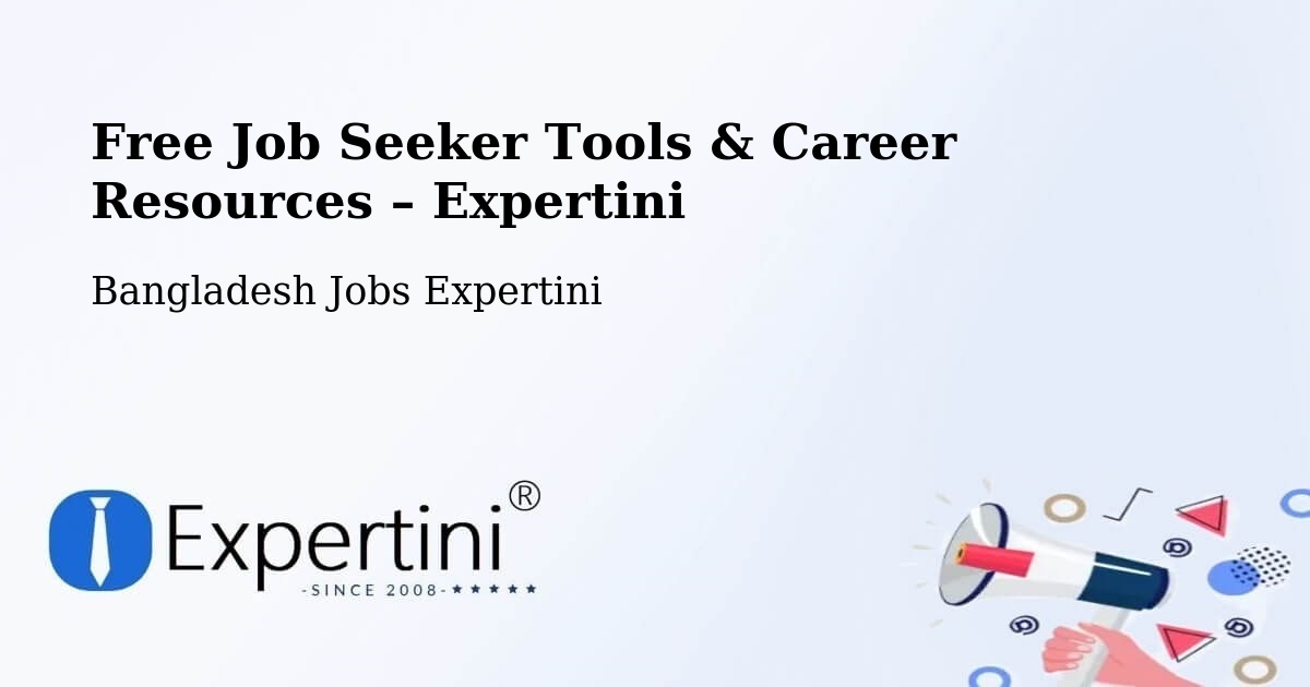 Free Job Seeker Tools & Career Resources – Narail - Narail, Bangladesh Jobs Expertini