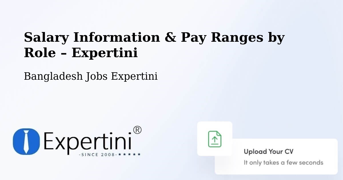 Salary Information & Pay Ranges – Narail - Narail, Bangladesh Jobs Expertini